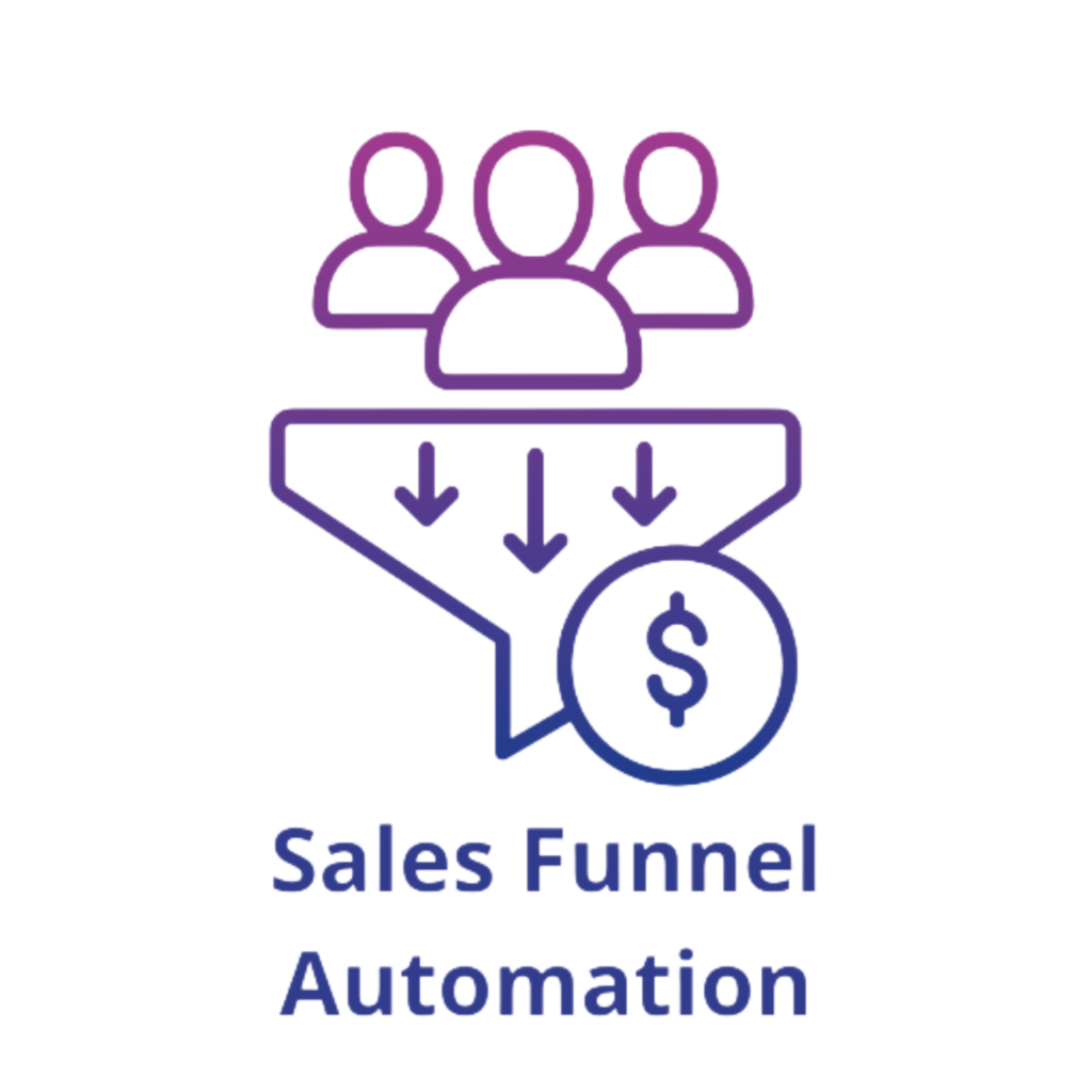 Lead qualification and sales funnel automation solutions.